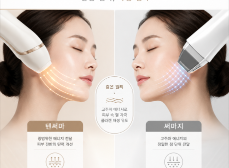 [압구정 이고의원]텐써마와 써마지, 같은 원리인데 결과는 왜 다를까
