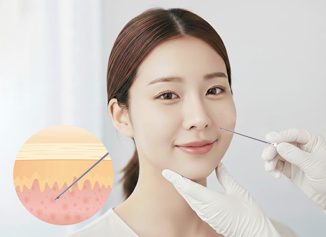 다층 레이어 주사